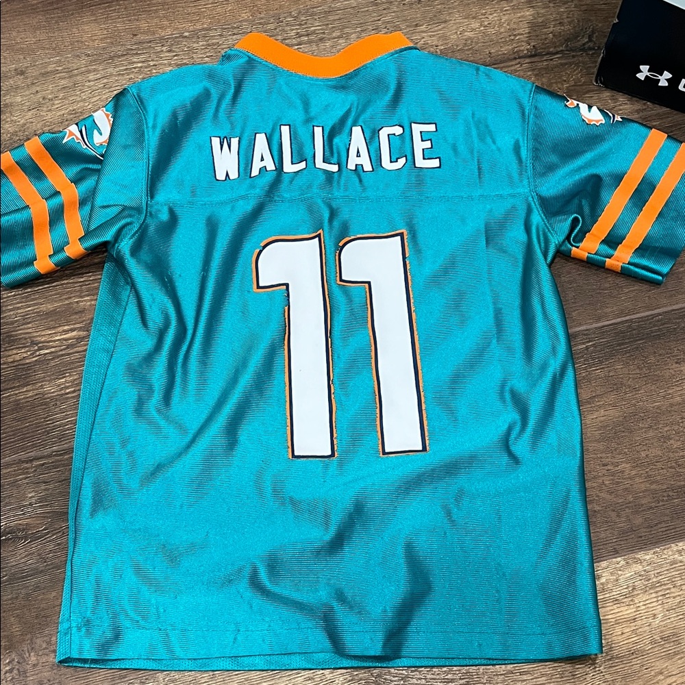 Dolphins Mike Wallace Jersey kids size 8
